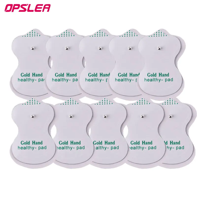 Self Adhesive Electrode Pads for Tens Acupuncture Digital Therapy Machine Muscle Stimulator Slimming Electric Massager 10pcs/lot muscle stimulator electrode pads massage tool muscle massager muscle massager stick