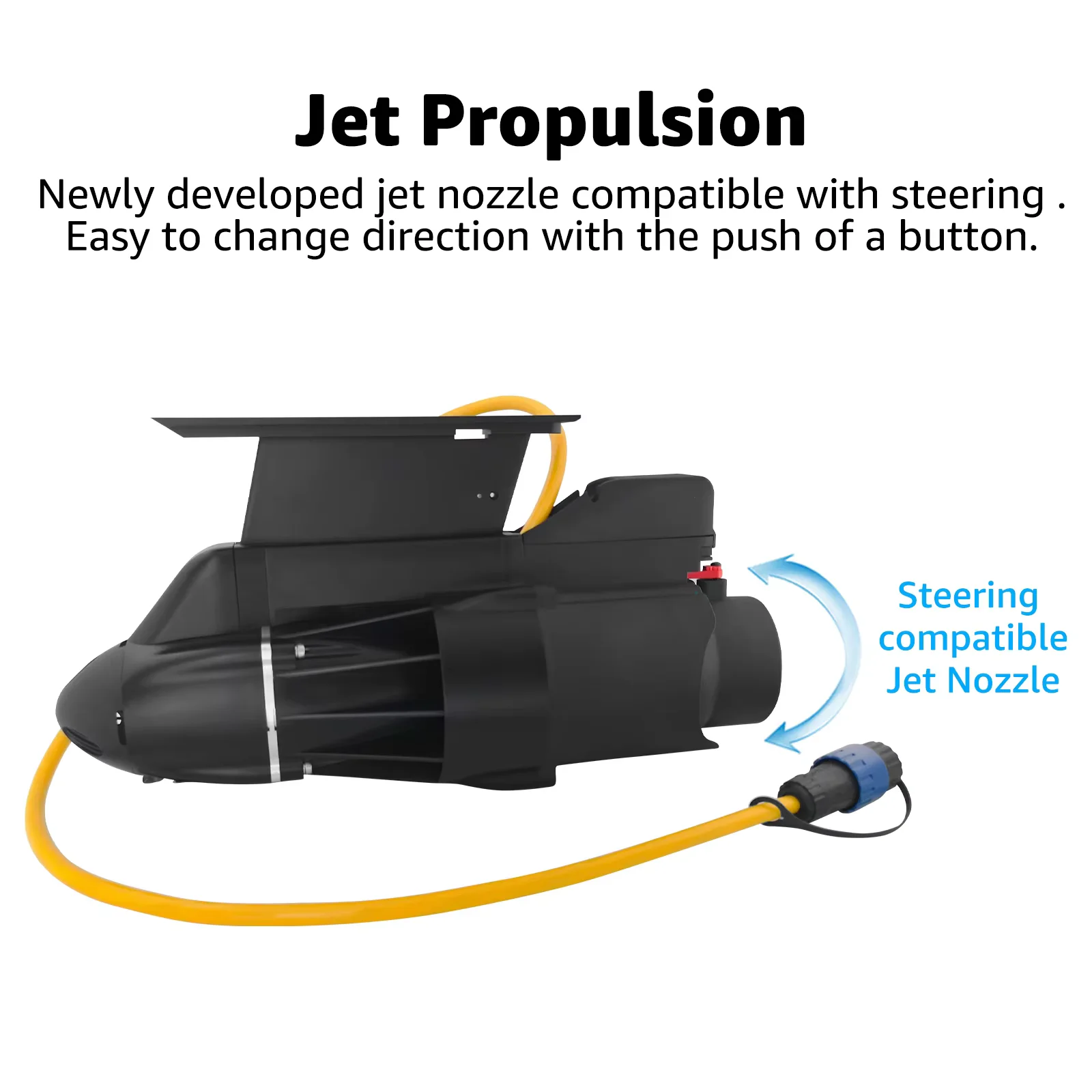 かぬー　1005050お急ぎ カヤックフィッシング用バッテリー付きサーフボード方向モーター