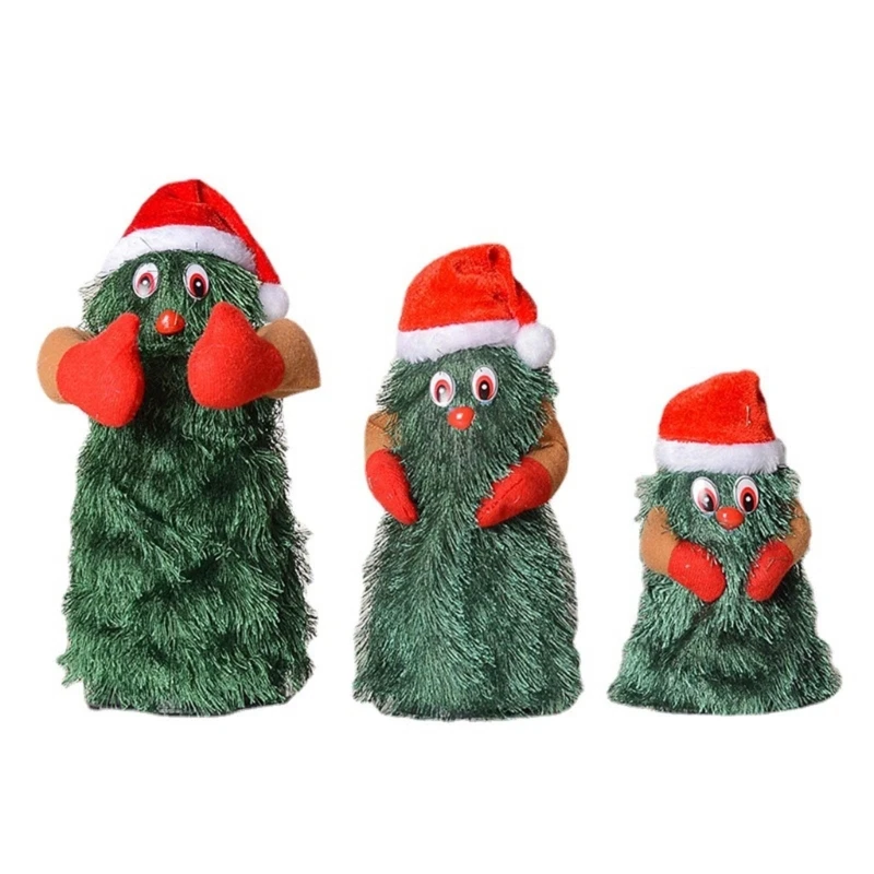 Dancing Christmas Tree Rocking Around The Christmas Tree Rotating Kids Toy Singing Electric Funny Toy