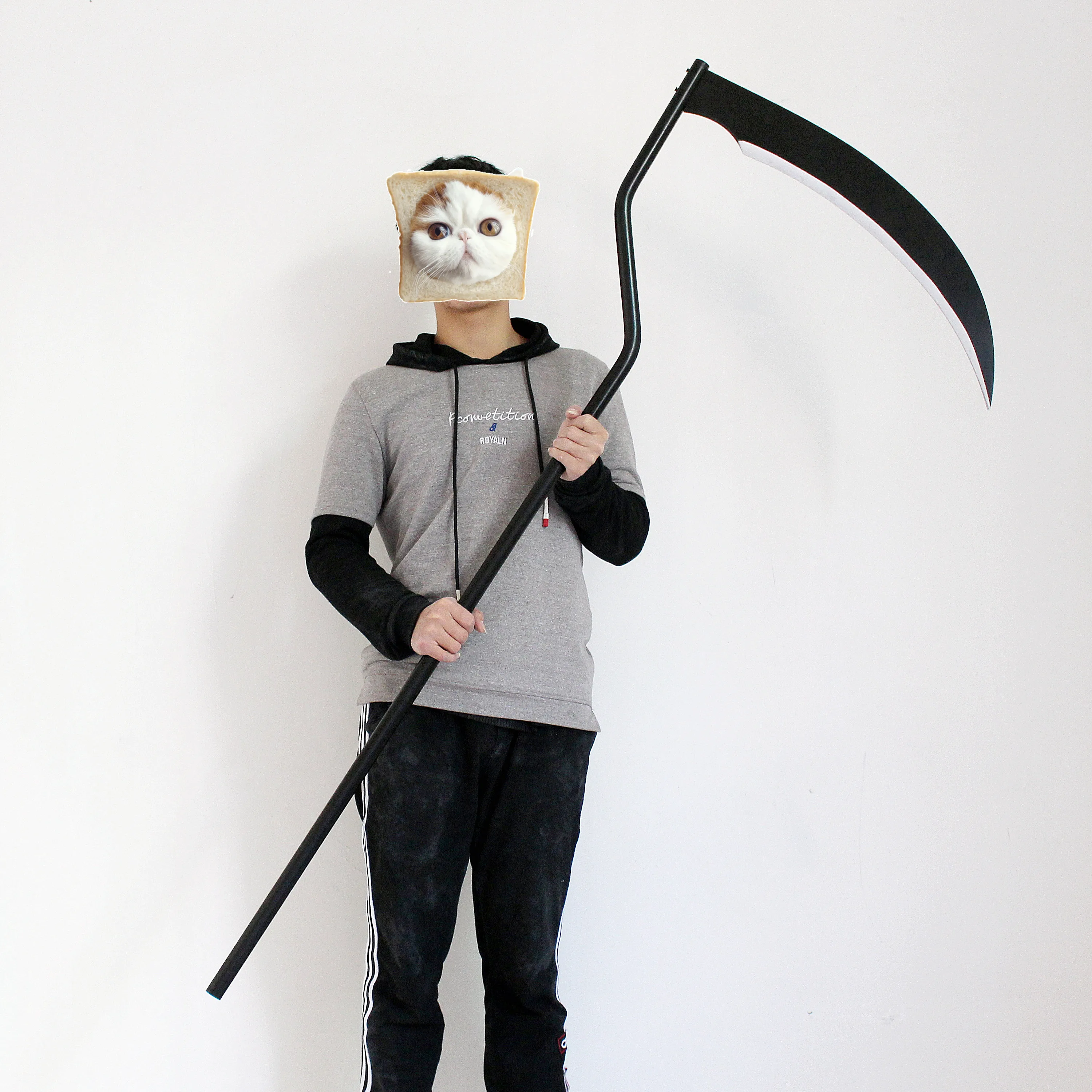 Nuovo Fff Group Reaper Death Scythe Falce Cosplay Prop