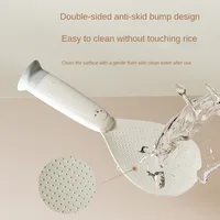 New Suction Cup Rice Spoon Can Stand Up and Not Stick To Rice Rice Making and Rice Serving Heat-resistant Standing Rice Spoon 4