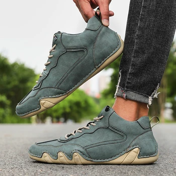 أحذية كاجوال أحذية رياضية للرجال أحذية مريحة للمشي في الصيف ملابس عمل بريطانية بدون كعب جديدة في أحذية رياضية فاخرة للرجال 4