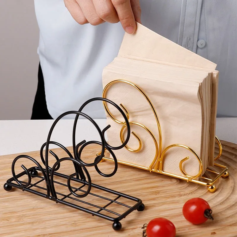 Iron Cloud Shaped Napkin Holder for Home Decor