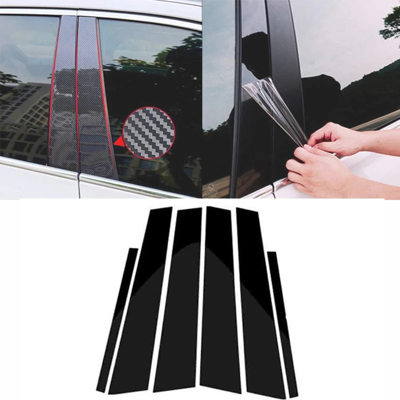 Car Door Window Pillars Bpillar Post Trim Stickers For Bmw F30 E46 E90