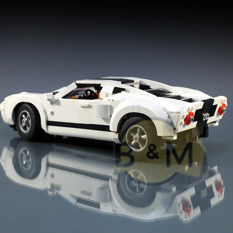 

NEW 1188PCS Enduro Champion 1:13 MKGT40 Supercar Model Buiding Kit Block Self-locking Bricks Toy Birthday Christmas Gift