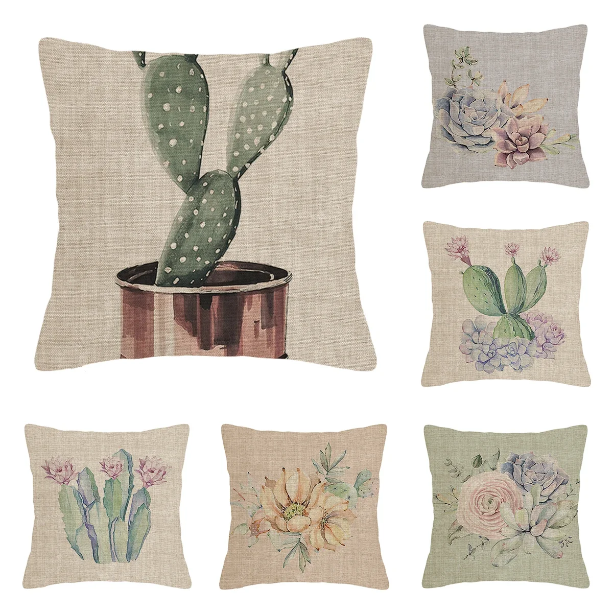 

Modern Decorative Cushion for Home Living Room Decor Throw Pillow Cover 45*45 40x40cm 60x60cm 45x45cm 50x50cm Green plants