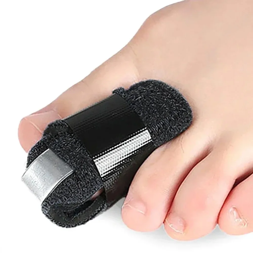 Finger Splint Brace Toe Splint Straightener Hammer Corrector Crooked Toe Claw Stabilizer Support Brace Wrap Tool