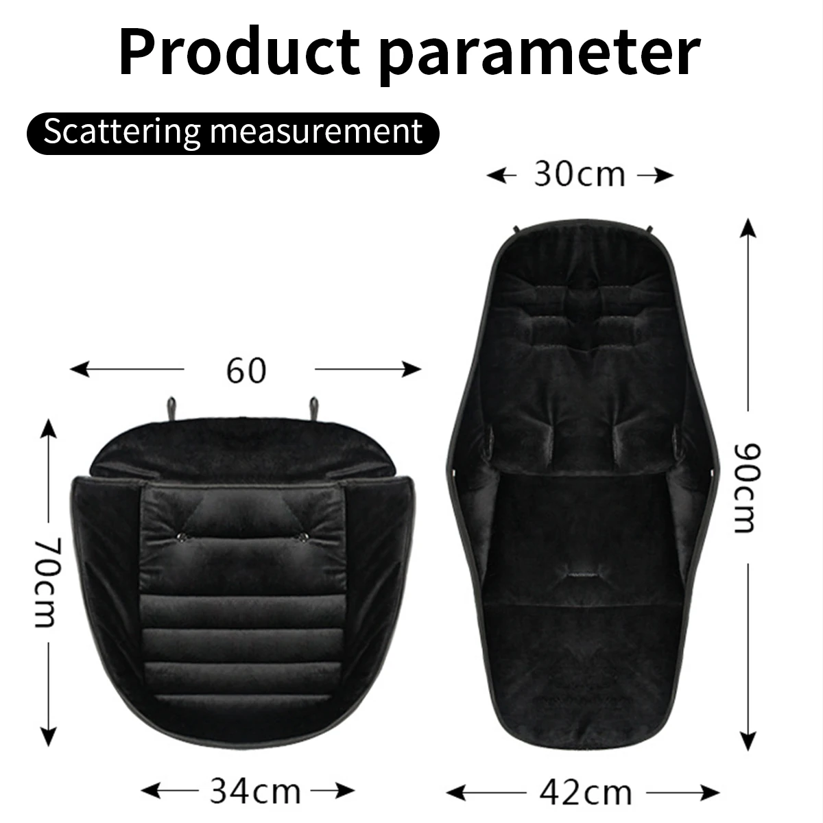 Baby Stroller Sleeping Bag Newborn Windproof Cushion Footmuff Pram Sleepsacks Infant Winter cart Sleep Sack Car Bags For Babies 6