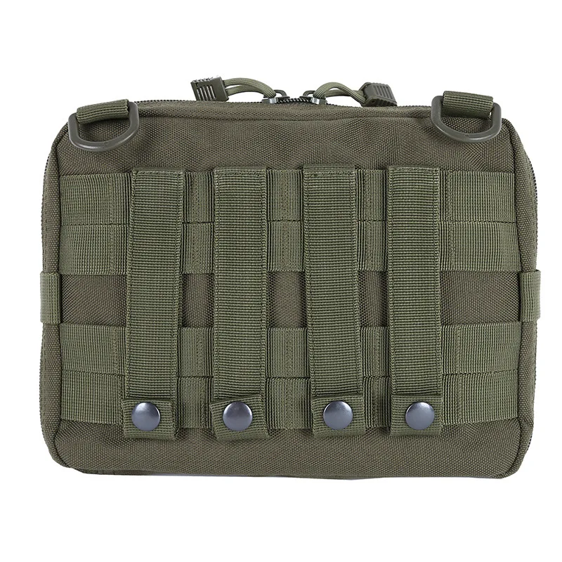 Outdoor Molle Admin Pouch 1000D Tough Nylon EDC Utility Pouches Tools Bag EMT Utility Map Pocket for Hunting CS 5
