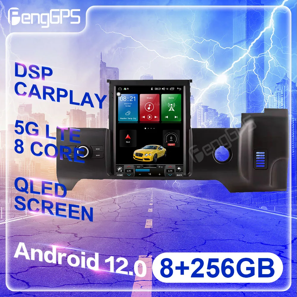 

RHD Android 12.0 For Land Rover Range Rover Sport 2010-2013 Auto Stereo Car Radio Multimedia Player GPS Navigation Head Unit DSP