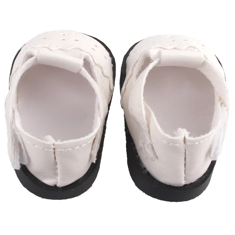 1/6 Cute 5.5cm PU Leather Bow Doll Shoes Boots For 14" American& EXO Doll Mini Shoes Accessories For 32-33 Russia DIY Doll TOY