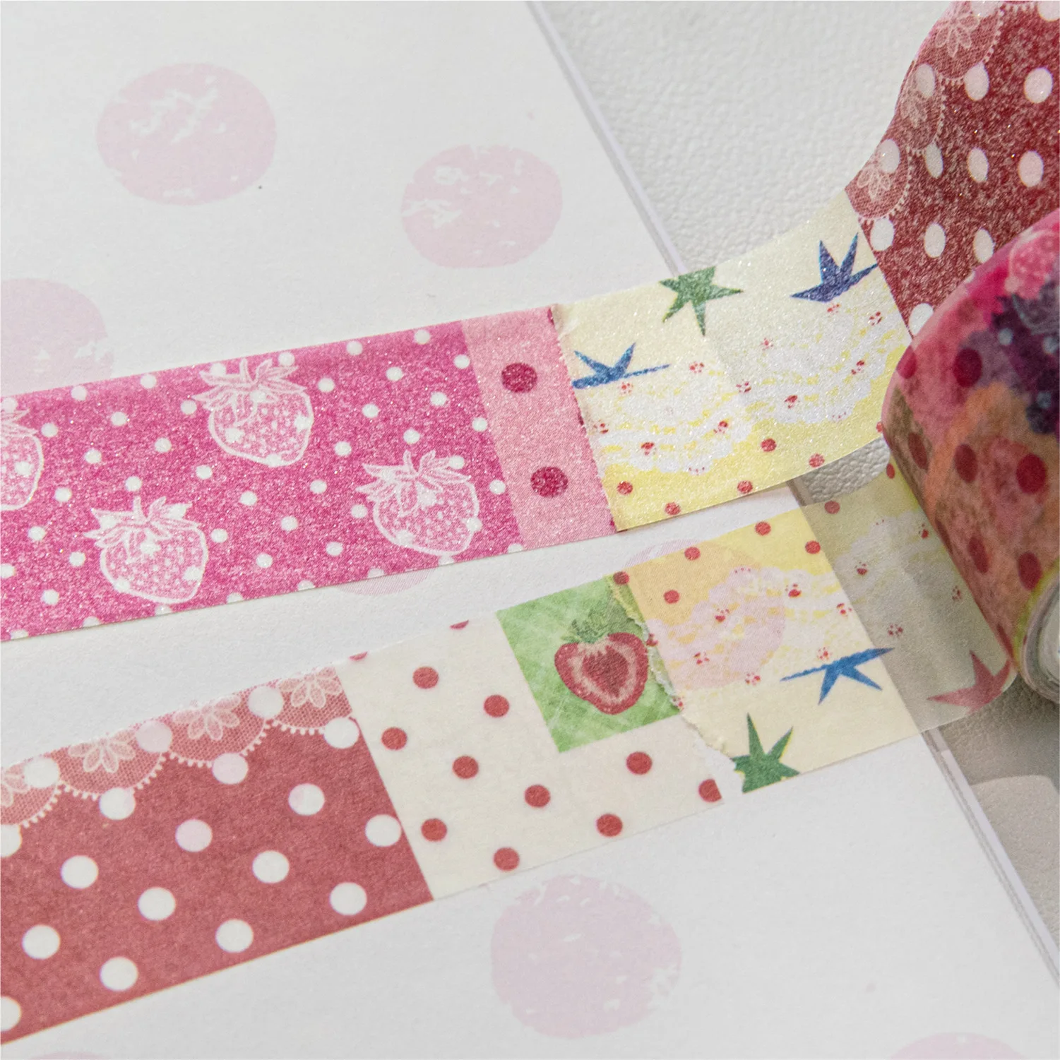 1pcs/1lot 장 접착 테이프 패치워크 정원 장 스크랩북 DIY 종이 일본어 스티커