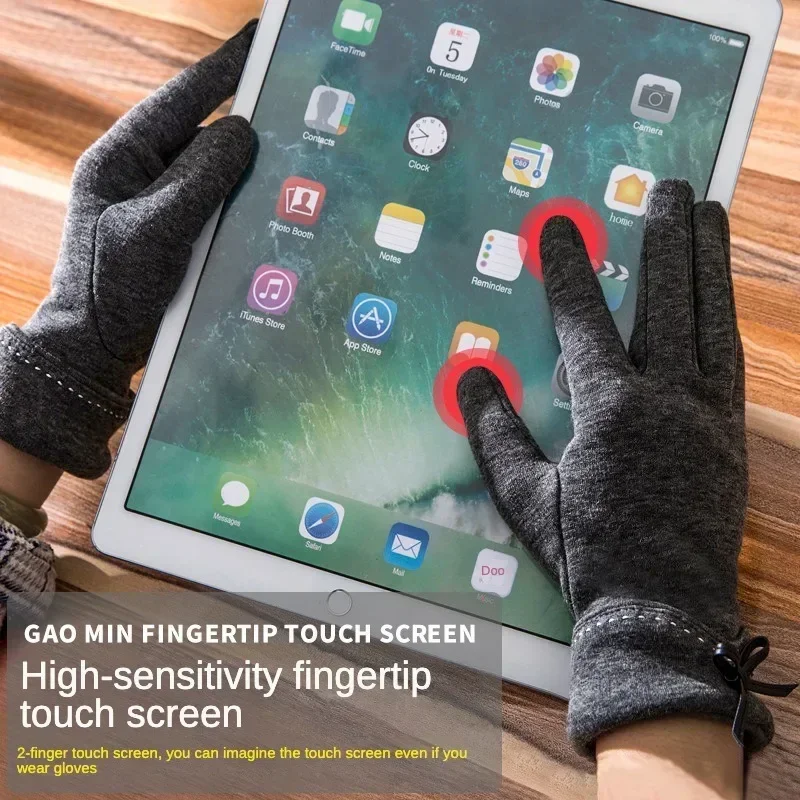 USB Heated Gloves Waterproof Touchscreen Winter Snowboard Gloves Water-resistant Outdoor Camping Skiing Motorcycle Bicycle Glove 3