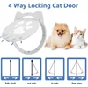 Pet Screen Door Magnetic Self-Closing Small Dogs and Cats Door with Locking Function for Screen Door, Window and Porch 3