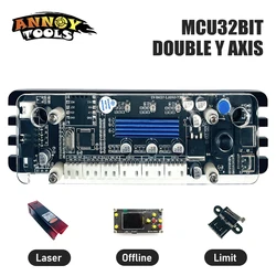 CNC 2 Axis Controller Laser Engraver Grbl Driver Control Board Laser Stepper Motor Driver For 2axis Laser Engraving Machine