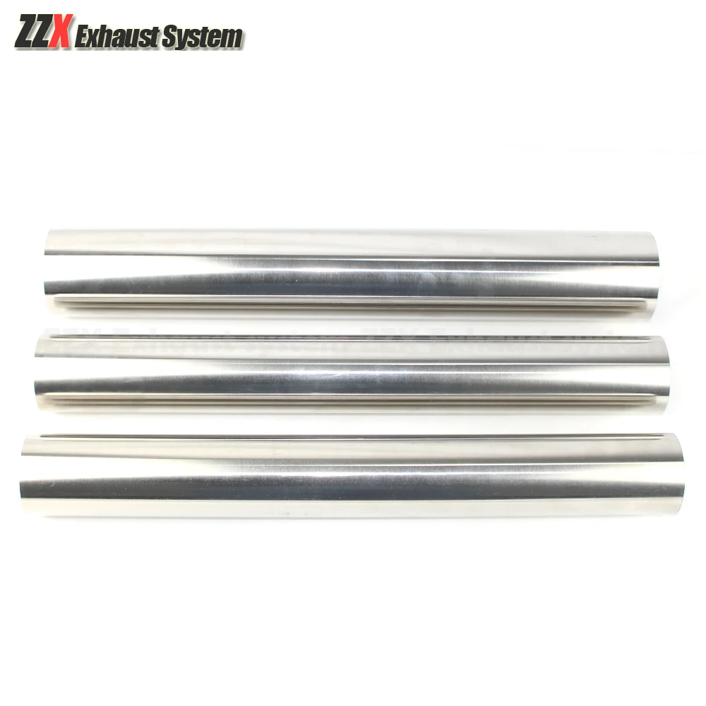 أنبوب عادم مستقيم من الفولاذ المقاوم للصدأ 304، بس...