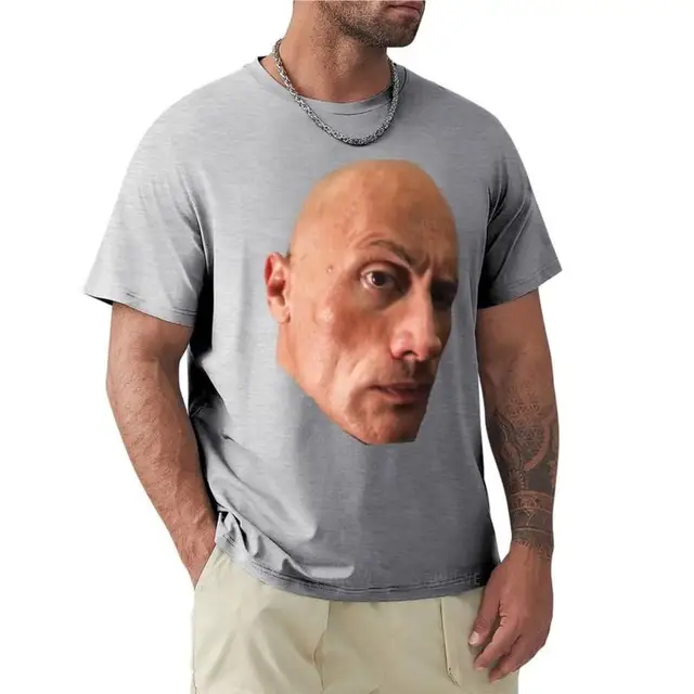 The Rock Eyebrow Raise Face Meme - The Rock Eyebrow Raise Face Meme -  T-Shirt