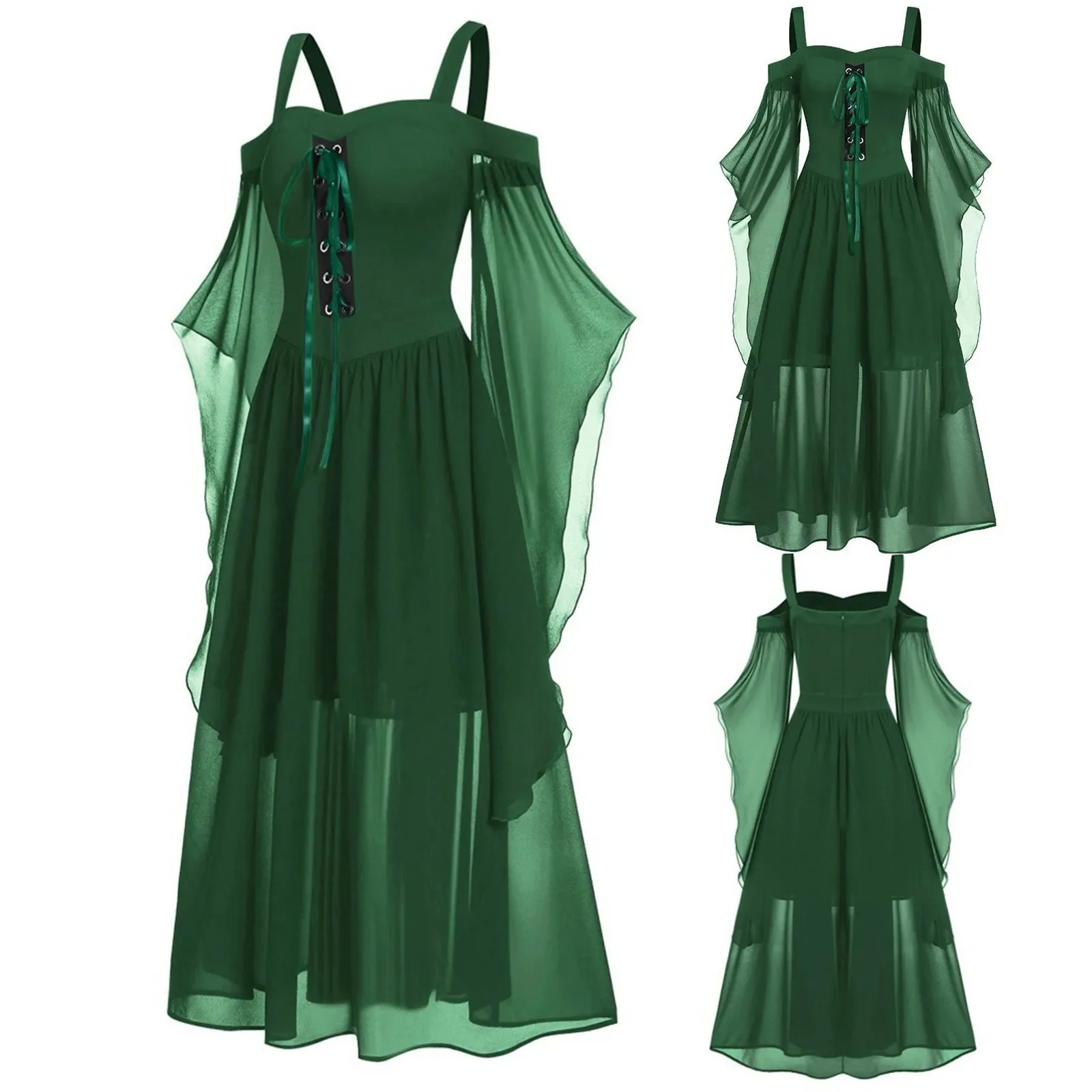 Halloween Dress Women Cosplay Scary Big Size Witch Costume Womens Adult Woman Women's Fantasy Stage Performance Hot Sale