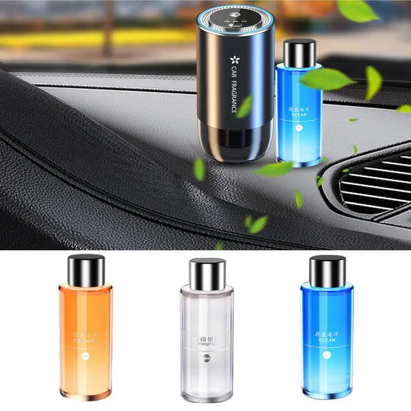 

Car Perfume Diffuser Car Diffuser Humidifier Air Purifier 50ml Rechargeable Car Air Freshener with Adjustable concentration