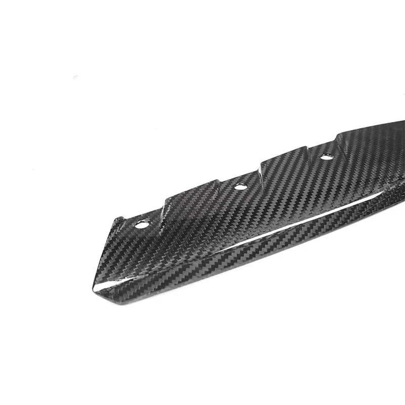 BMW G80 G81 G82 G83 M3 M4 2021-IN용 드라이 카본 파이버 자동차 프론트 범퍼 스플리터 립, 프론트 스플리터 교체 립 에이프런 트림
