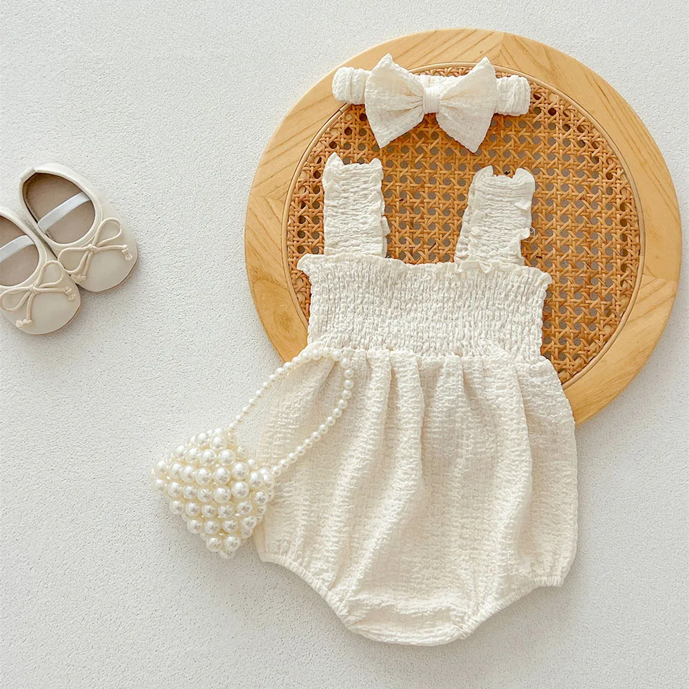 Cotton Baby Girls Summer Camisole Bodysuit