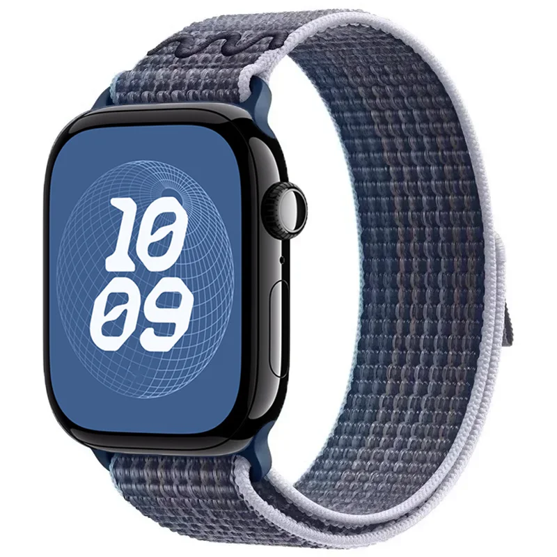Nylon Sport Strap for Smartwatch - Adjustable Loop Bracelet in Multiple Sizes