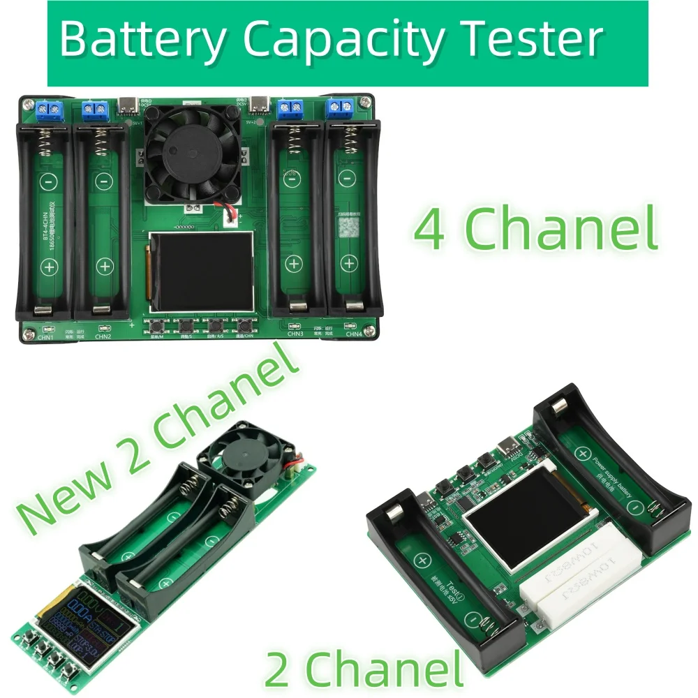 battery tester Battery Capacity Internal Resistance Tester Lithium Battery Power Detector Module 18650 Test Digital Display