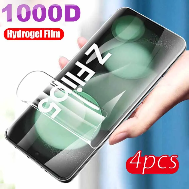 

4Pcs Hydrogel Film Screen Protector For Samsung Galaxy Z Flip5 Sumsung Z Flip 5 ZFlip5 Protection Flim Not Tempered glass 6.7in