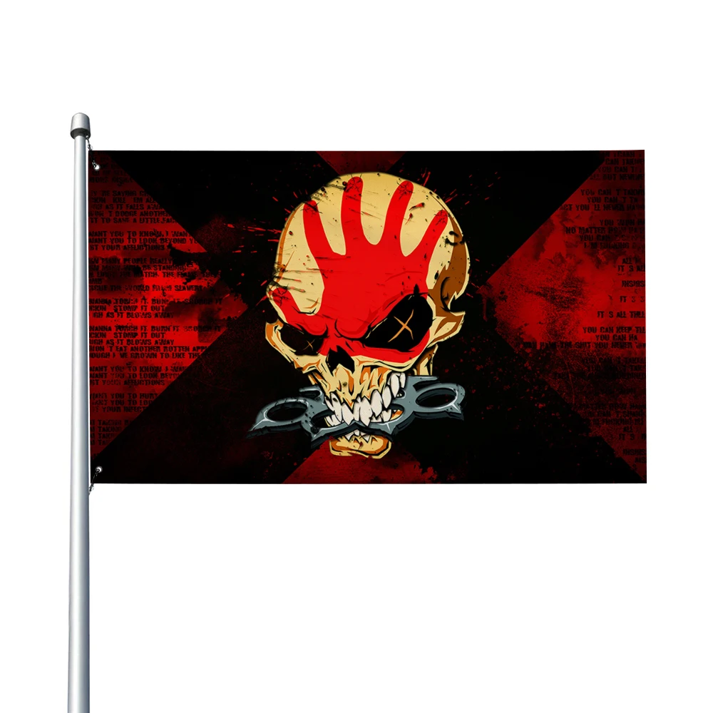 Five Finger Death Punch Flag Room Decor Indoor Outdoor Decoration Banner