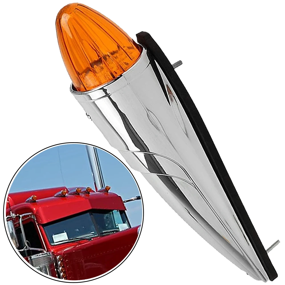 17Led Amber Cab Marker Roof Running Top Lights Per Camion Pesanti Per International Kenworth/Peterbilt/Freightliner/Mack