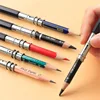 1-10Pcs Adjustable Dual Head /Single Head Pencil Extender Holder Sketch School Office Painting Art Write Tool for Writing Gift 2