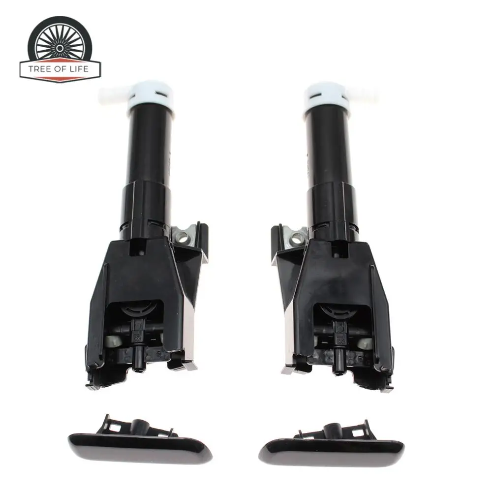 Headlight Washer Nozzle w/Cover For Mitsubishi Pajero V93 V97 V98 2008 2009 2010 2011 2012 2013 2014 2015 8264A026 8264A025