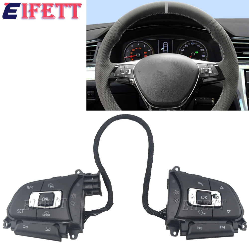 Accessori Auto Volante Cruise Control Button Muslimah Per Vw Passat Jetta Tiguan Touran Troc Arteon 5 Ng959442 Cnl