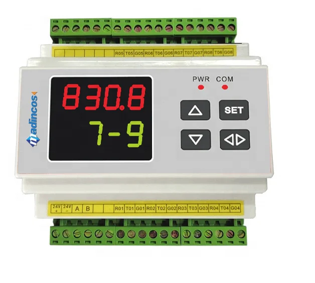 

MSC890:DIN Rail Digital LED Display Isolated Universal 8 Channel MV+Analog+Thermocouple+RTD PT100 Input Module with RS485 PLCHMI