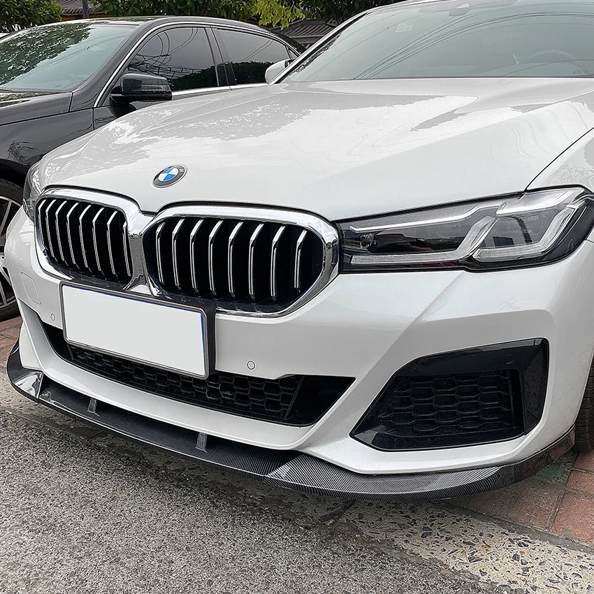 

Подходит для BMW 5 серии G30 поздний этап M Sport 525i 530i 2021 2022 2023 передняя губа Передняя Лопата внешняя модификация