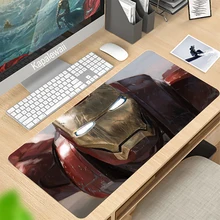 Iron Man Gaming Mouse Pad Large Mousepad XXL Desk Pad Mause Pad For Computer Mouse PC Mat Surface For Mouse Carpet Pad Deskpad