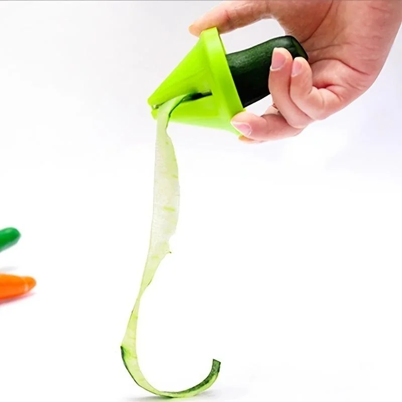 Kitchen Rotating ShredderSpiral Peeler Manual Vegetable Slicer Fruit Potato...