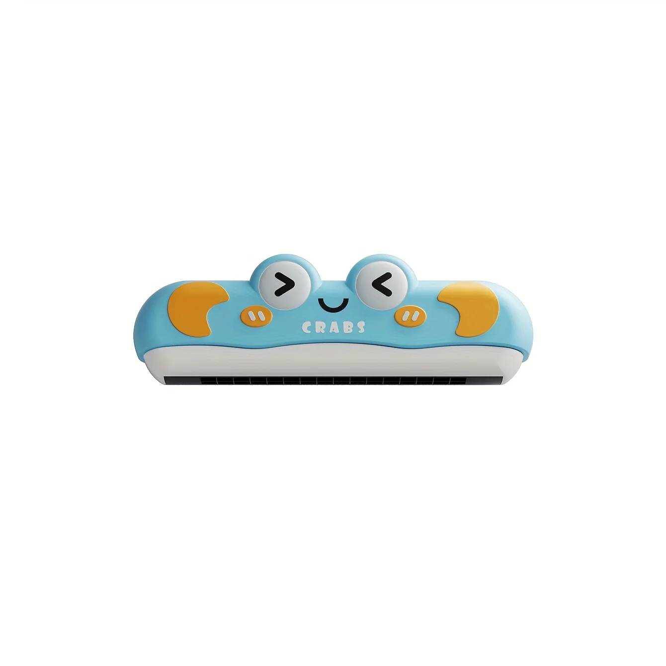 1pcs Cartoon Harmonica 32-Hole Beginner Whistle Cute Crab Design Washable ABS Gift for Kids Musical Learning Tool