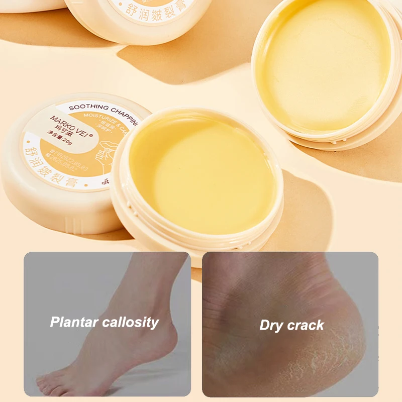 

20g Anti-Drying Crack Foot Cream Heel Cracked Repair Cream Removal Dead Skin Hand Feet Care