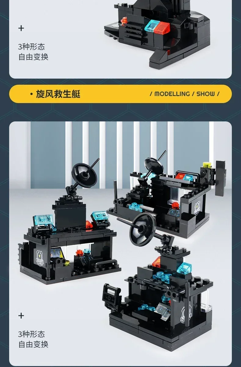 Detailed SWAT truck assembled