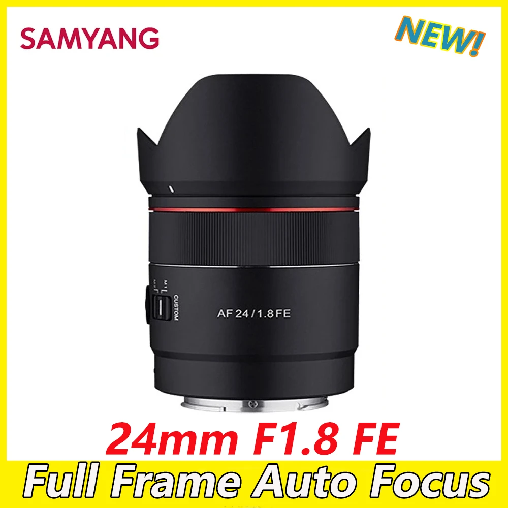 Samyang Af 24Mm F1.8 Fe Lens Full Frame Messa A Fuoco Automatica Per Sony Fe Micro-Single Camera A7Riii A7 Per Scenario Cielo Stellato Vista Notturna