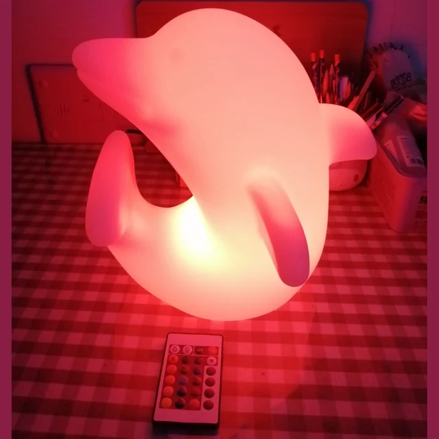 rechargeable dolphin night light