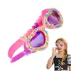 Waterproof Children's Swimming Goggles Cartoon Heart Shape UV Fogging Proof Swim Glasses Anti Fog Swim Eyewear For Kids Gifts 1