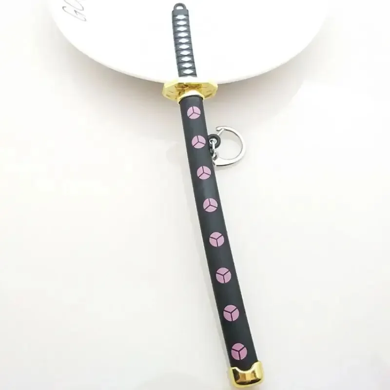 Toy Keychain Mini Samurai Knife Metal Weapon Sword Key Ring Model For Men
