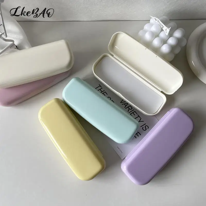 

1PCS Optical Frames Glasses Case Hard Eyeglasses Case Reading Glasses Case Women And Men Plastic Sunglasses Glasses Box