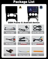 Autoradio Android Carplay pour Peugeot 3008 5008 AT MT 2009 2012 - 2016 Lecteur multimédia Navigation GPS Android Auto Écran 2K 6