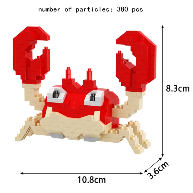 TAKARA TOMY 41 styles Pokemon Pikachu Building Blocks 3D DIY Educational Model Ornament Mewtwo Micro Small Assembled Block Brick 7067