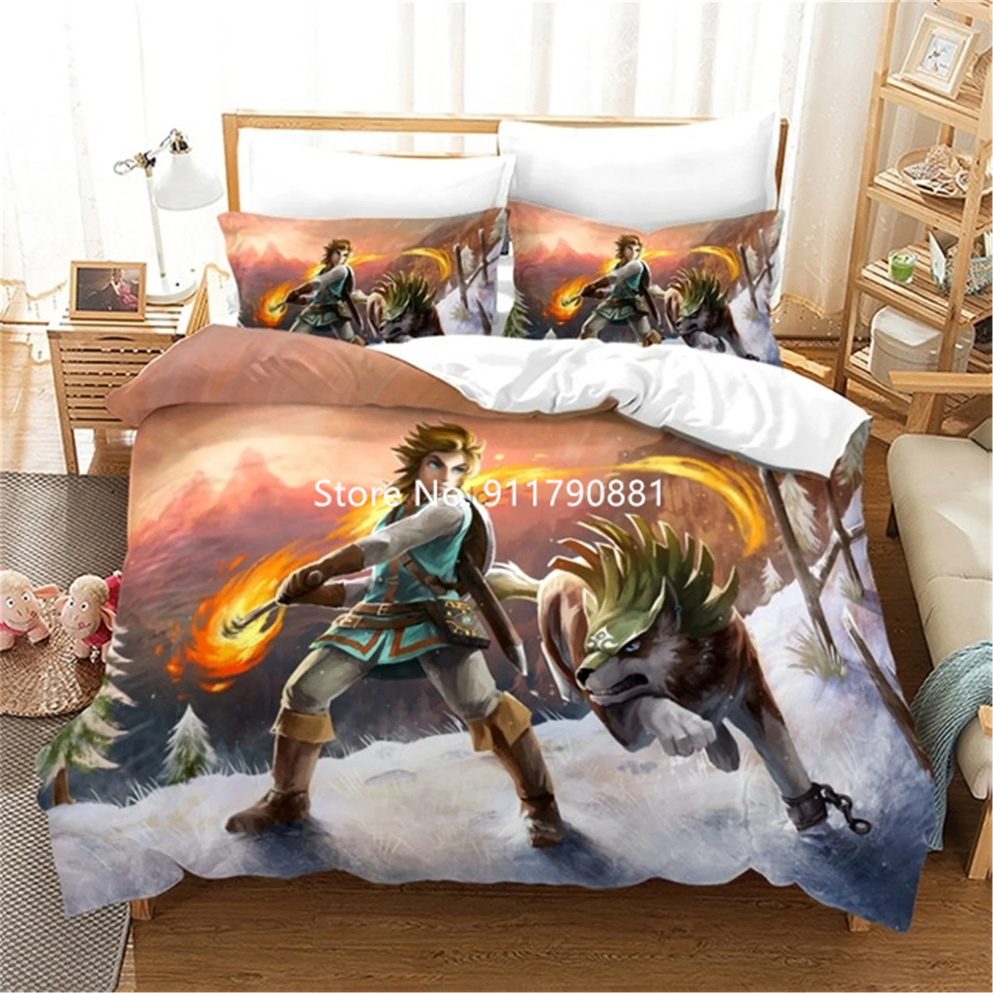 Legend Of Zelda Bedding Set