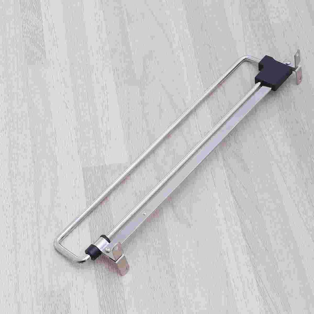 

Stainless Steel Retractable Wardrobe Rail Clothes Hanger Towel Coat Racks Closet Rod (Simplified Type,Silver,250mm)