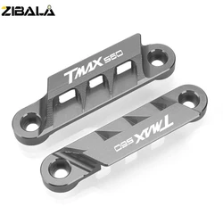 Front Axle Copper Plate Decorative Cover for Yamaha TMAX - Premium Motorcycle Accessory (TMAX560 logo)